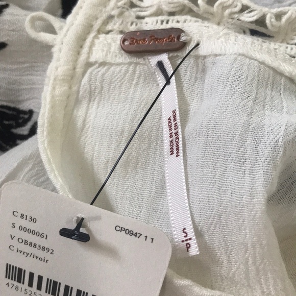 Last price🔥 Free people embroidered 2 piece set - Picture 7 of 7